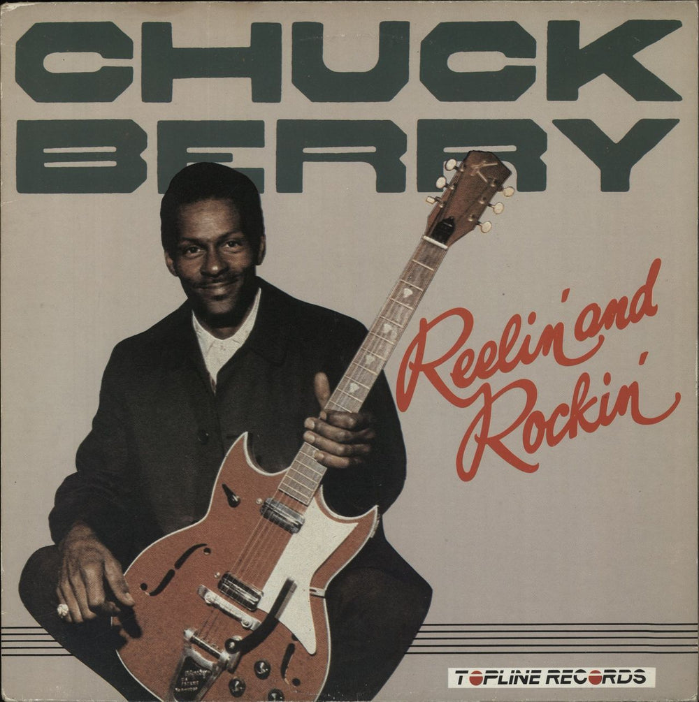 Chuck Berry Reelin' And Rockin' UK vinyl LP album (LP record) TOP117