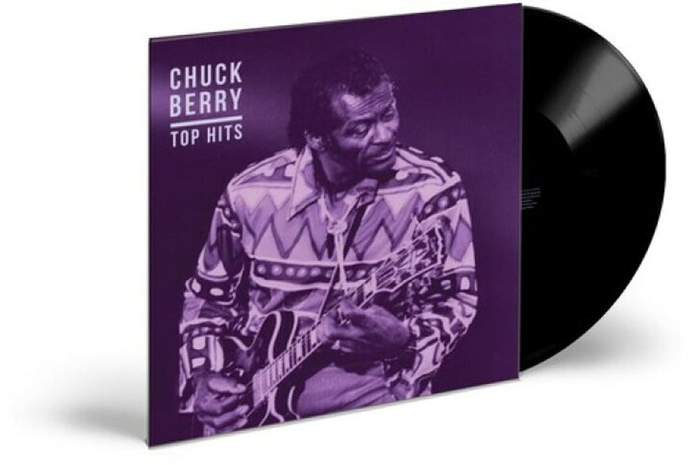 Chuck Berry Top Hits - Remastered French vinyl LP album (LP record) CHKLPTO837642