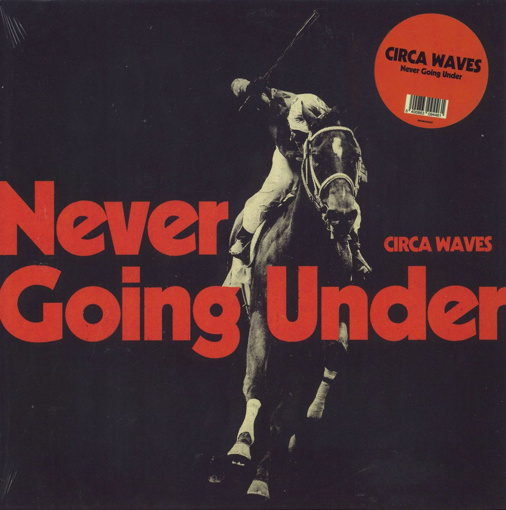 Circa Waves Never Going Under - White Vinyl - Sealed UK vinyl LP album (LP record) PROINC030VCI