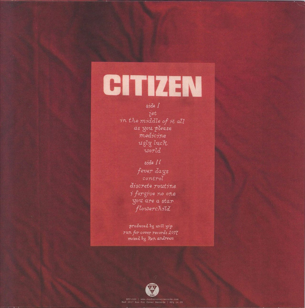 Citizen As You Please - Blue and Mustard Swirl Vinyl US vinyl LP album (LP record)