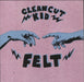 Clean Cut Kid Felt - Light Blue Vinyl UK vinyl LP album (LP record) 5746657