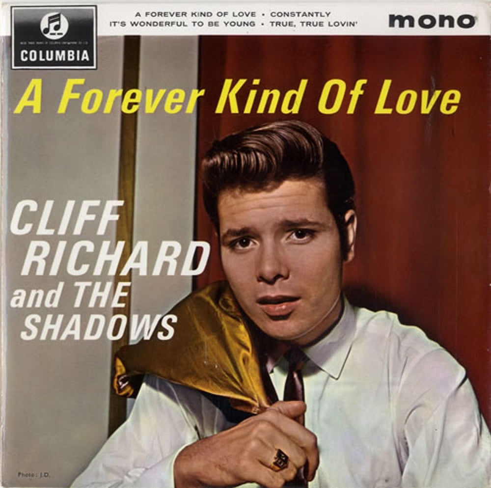 Cliff Richard A Forever Kind Of Love EP UK 7" vinyl single (7 inch record / 45) SEG8347