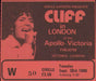 Cliff Richard Apollo Victoria Theatre 1980 + Ticket Stub UK tour programme