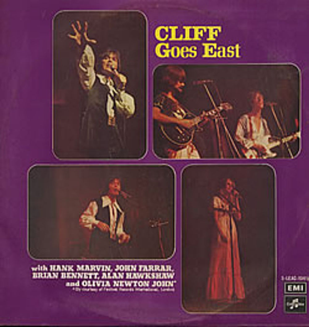 Cliff Richard Cliff Goes East Singapore 2-LP vinyl record set (Double LP Album) S-LEAC-1041/2