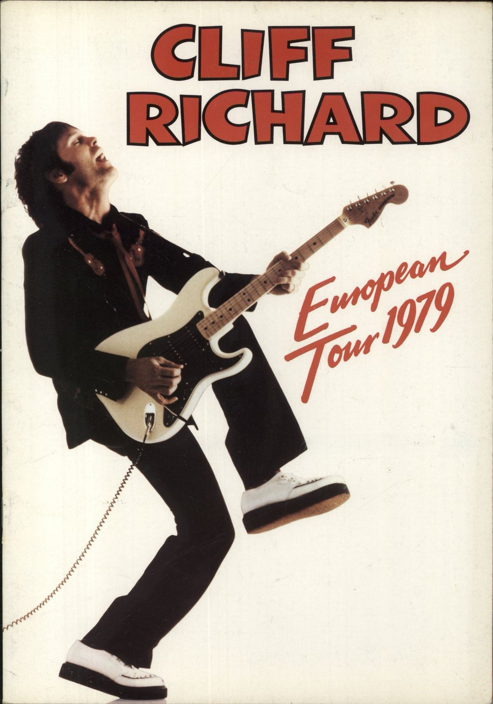 Cliff Richard European Tour 1979 UK Promo tour programme TOUR PROGRAMME