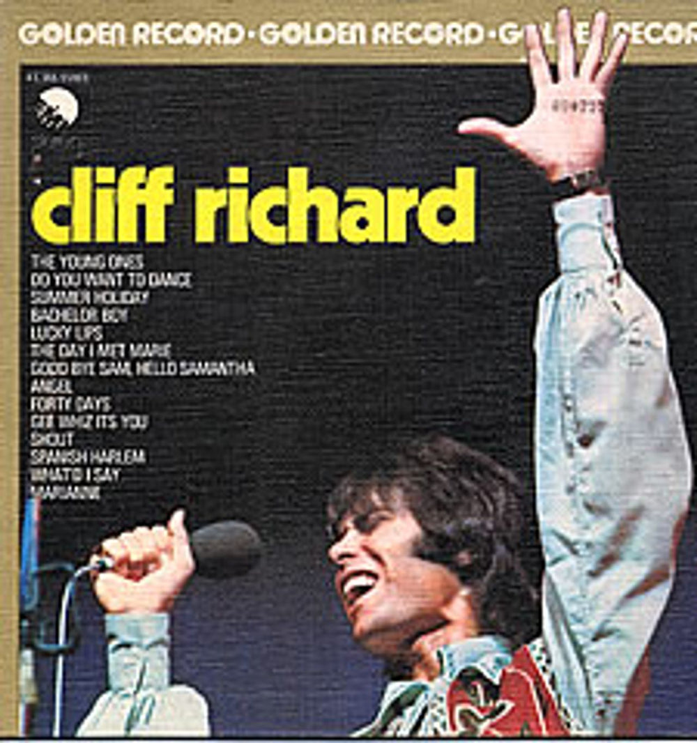 Cliff Richard Golden Record Belgian vinyl LP album (LP record) 4C066-05960