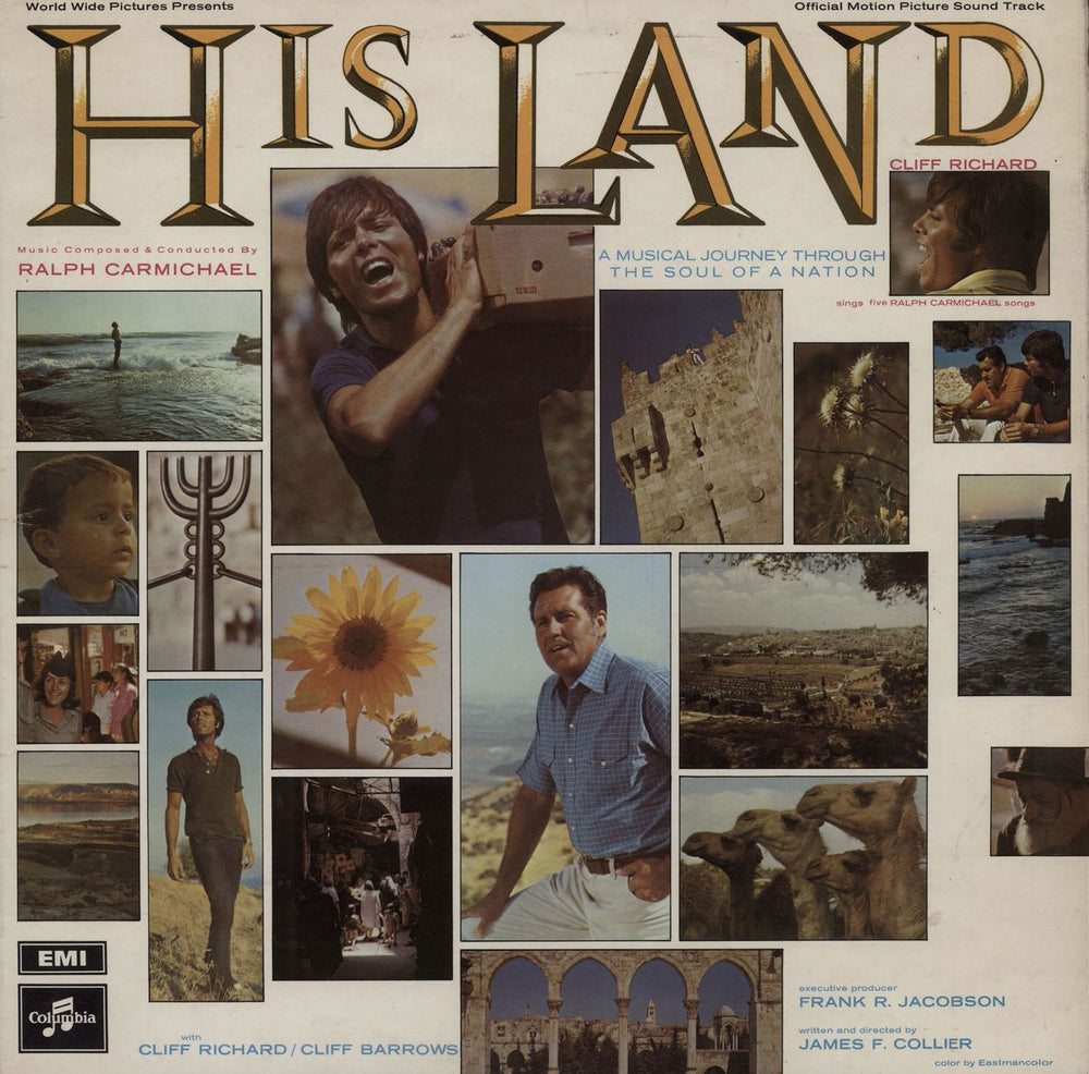 Cliff Richard His Land - EX UK vinyl LP album (LP record) SCX6443