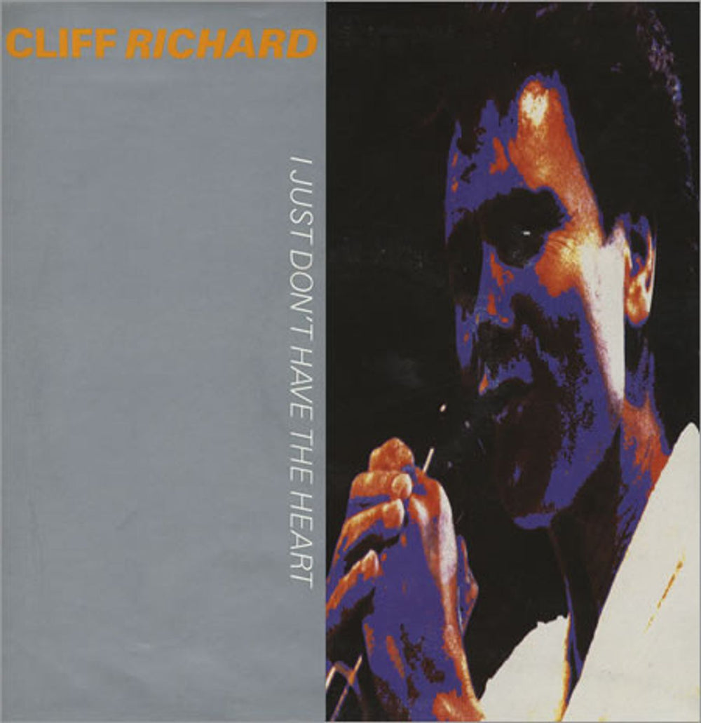 Cliff Richard I Just Don't Have The Heart - Poster Slv UK 12" vinyl single (12 inch record / Maxi-single) 12EMP101