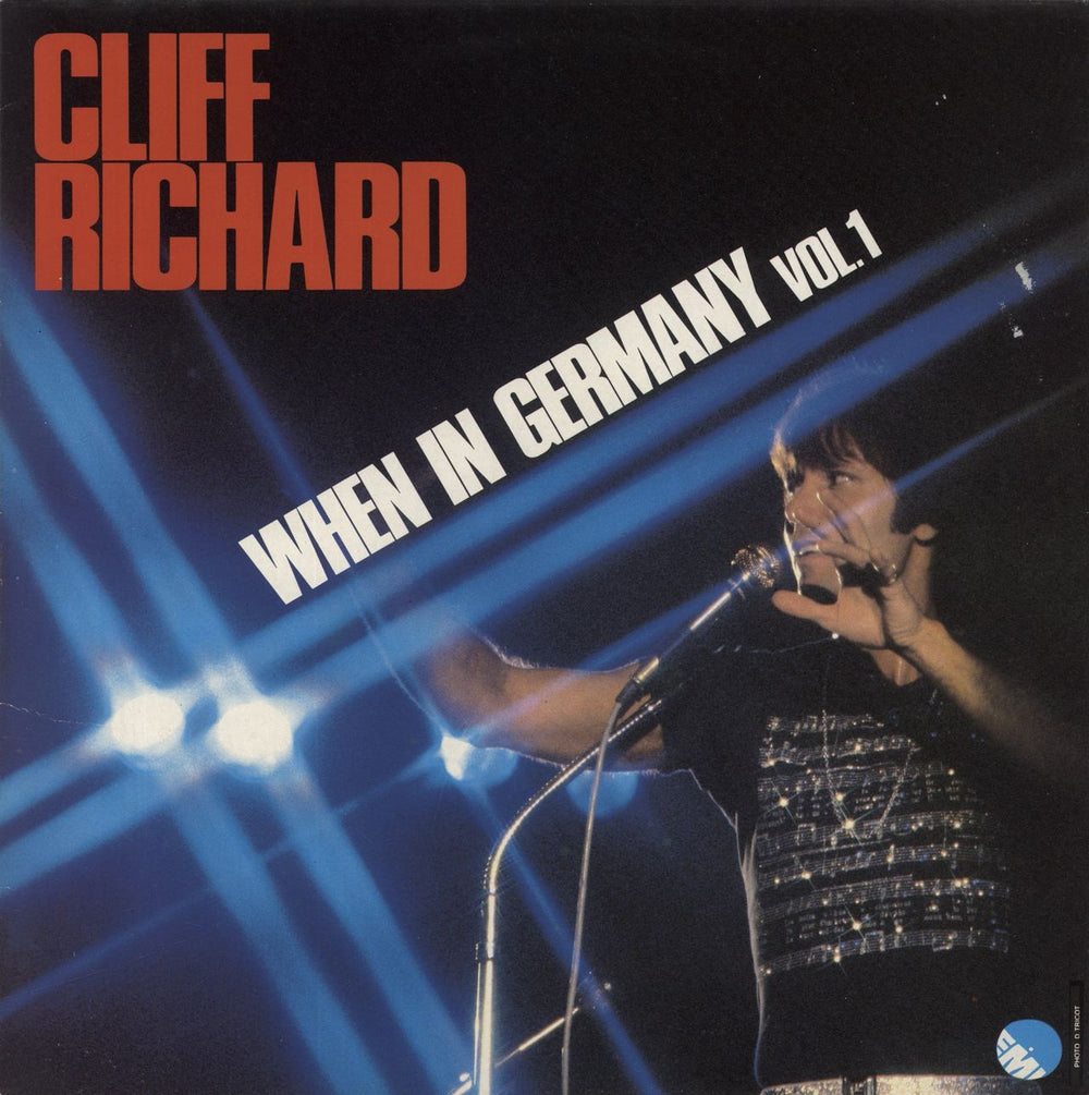 Cliff Richard When In Germany Vol. 1 Belgian vinyl LP album (LP record) 1A062-07203