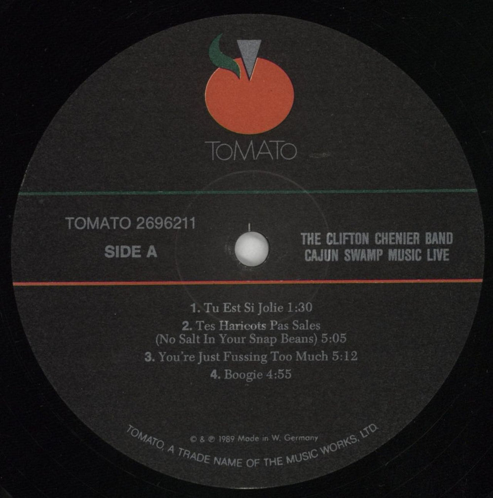 Clifton Chenier Cajun Swamp Music Live German 2-LP vinyl record set (Double LP Album) C2C2LCA856782