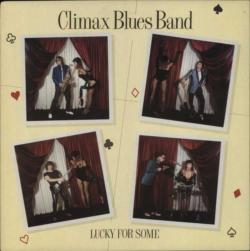 Climax Blues Band Lucky For Some Japanese vinyl LP album (LP record) P-11093W