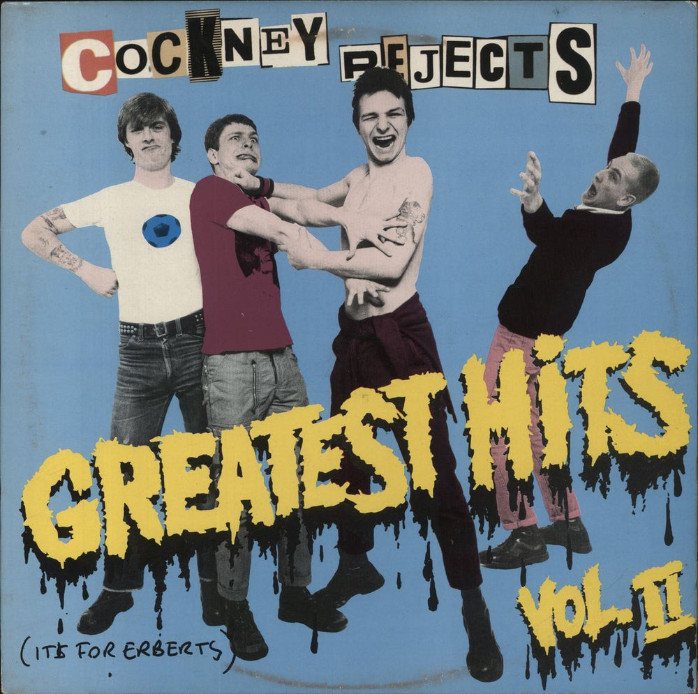 Cockney Rejects Greatest Hits Vol. II - EX UK vinyl LP album (LP record) ZONO102