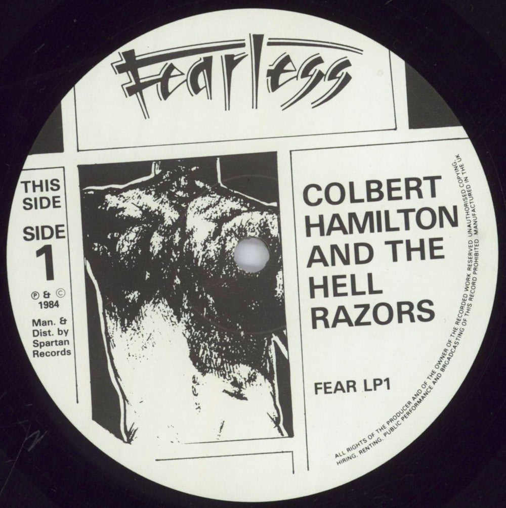 Colbert Hamilton Colbert Hamilton And The Hell-Razors UK vinyl LP album (LP record) 6OMLPCO830103