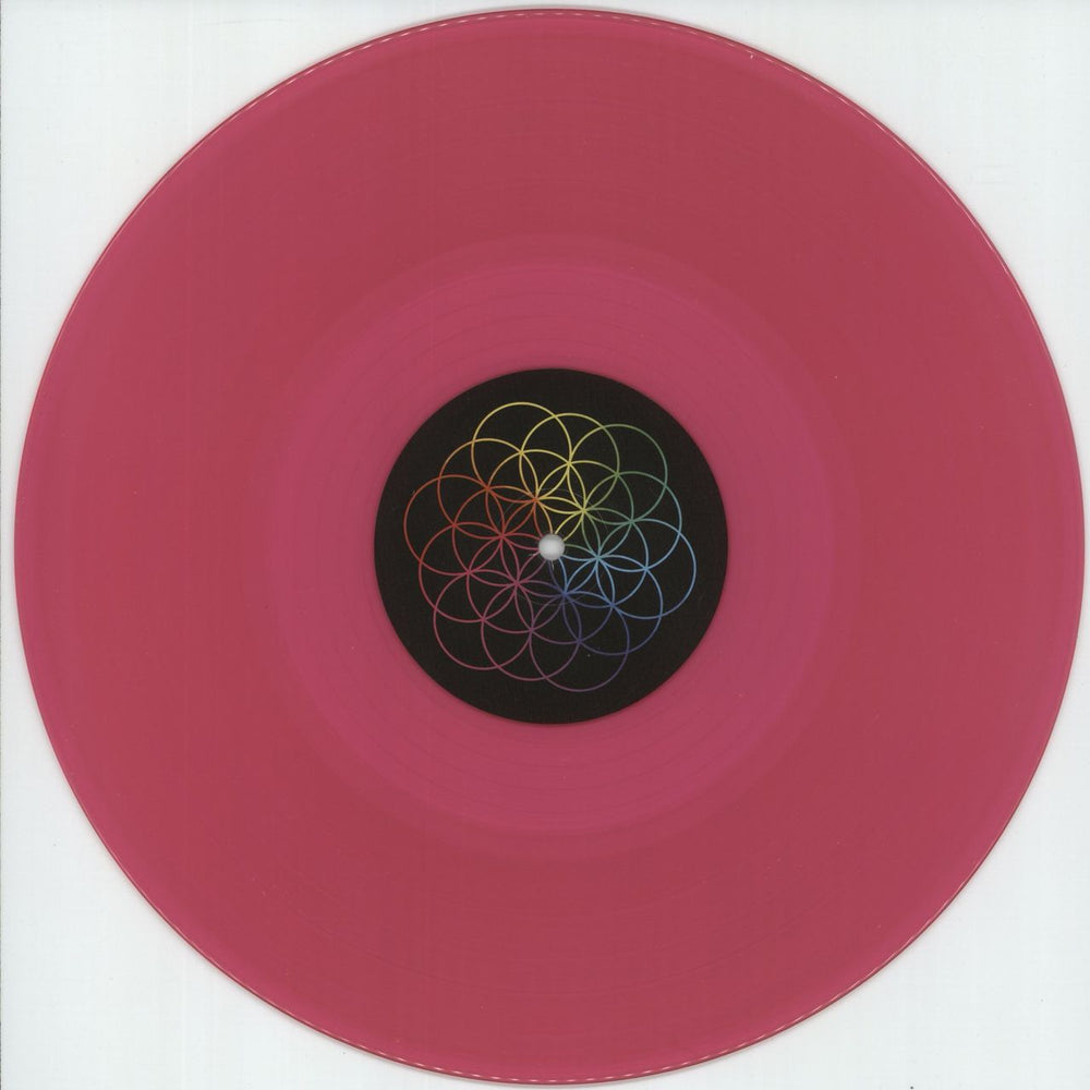 Coldplay A Head Full of Dreams - 180gm Pink Neon & Blue Vinyl - EX UK 2-LP vinyl record set (Double LP Album) DPY2LAH871373