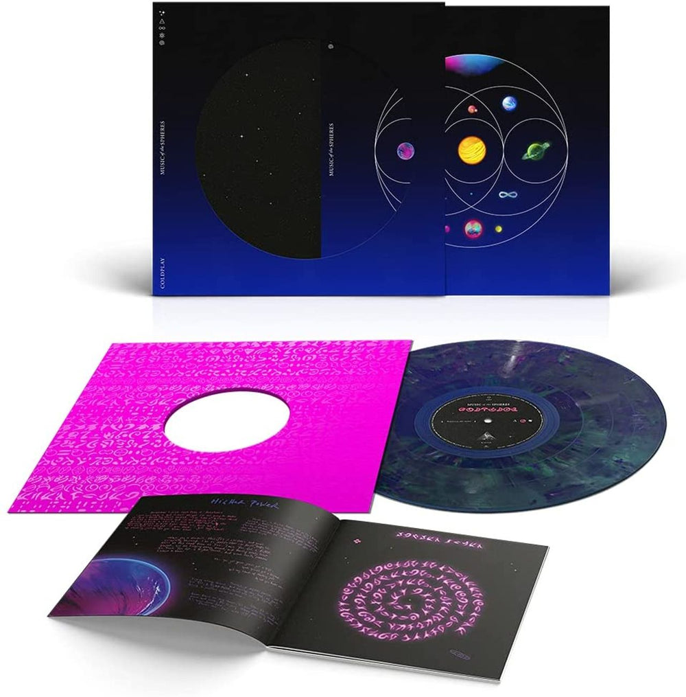 Coldplay Music Of The Spheres - Recycled Coloured Vinyl - Sealed UK vinyl LP album (LP record) 190296666964