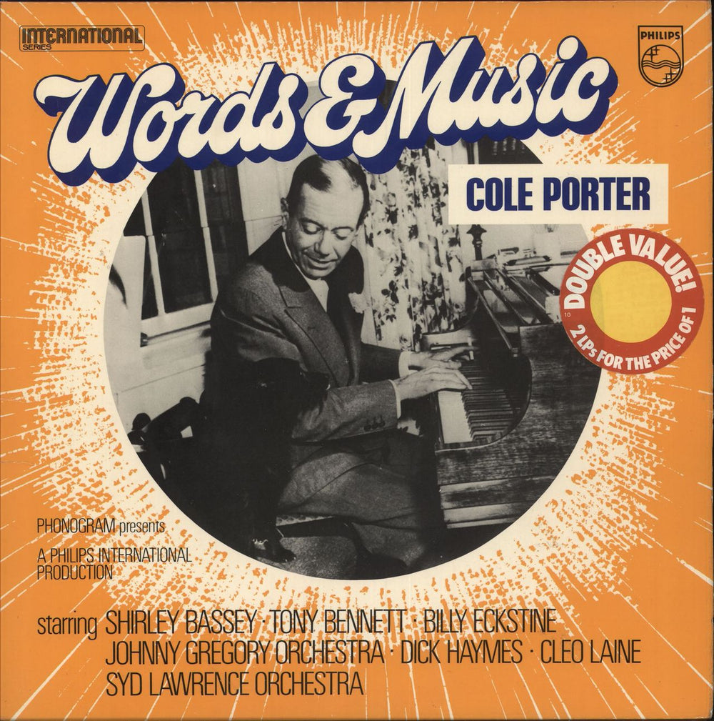 Cole Porter Words & Music - Cole Porter UK 2-LP vinyl record set (Double LP Album) 6641298