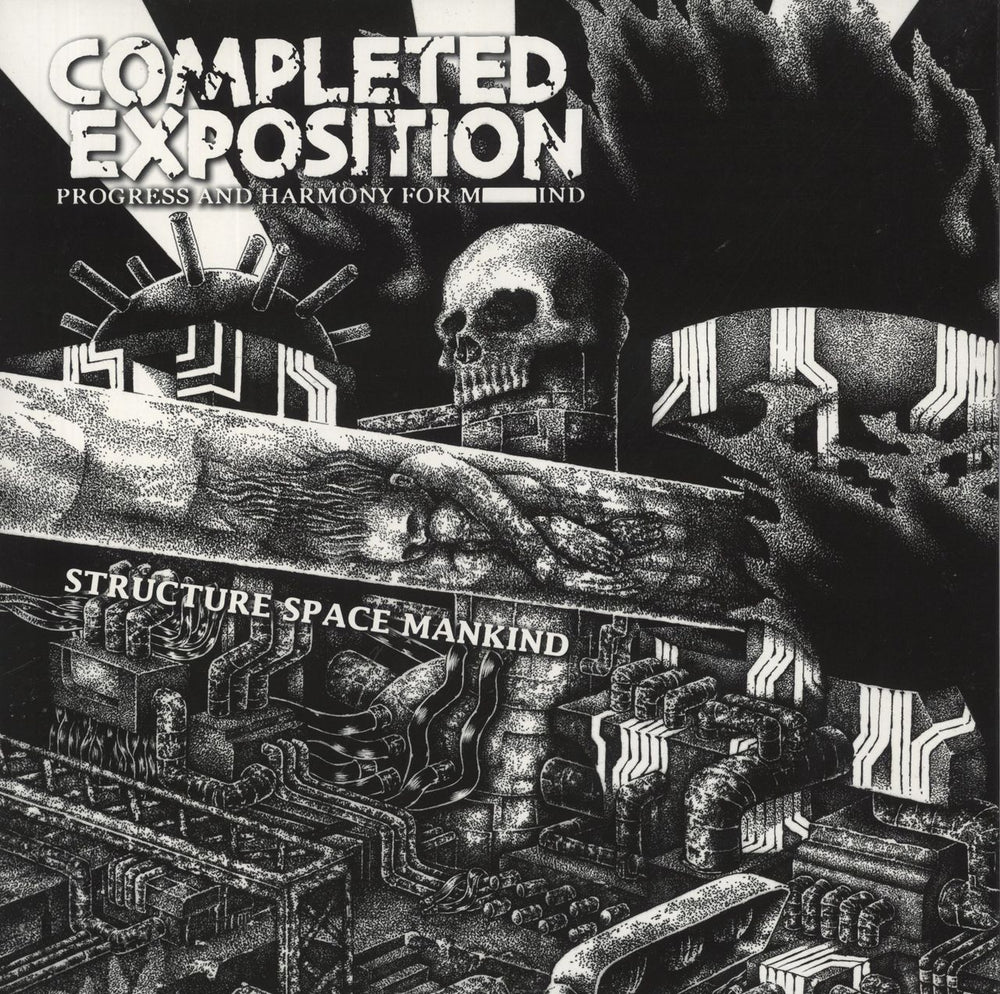 Completed Exposition Structure Space Mankind Czech 12" vinyl single (12 inch record / Maxi-single) PSYCHOCONTROL019