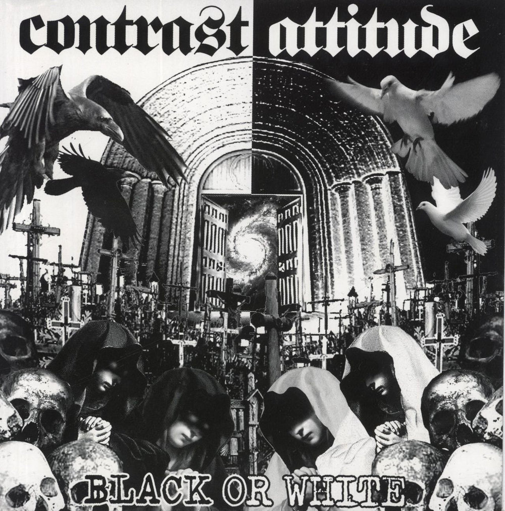 Contrast Attitude Black Or White Malaysia 7" vinyl single (7 inch record / 45) BSR023