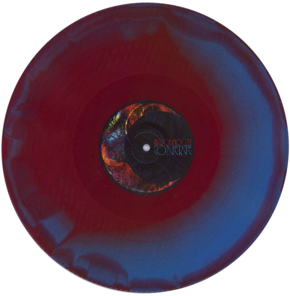 Converge Bloodmoon.I - Red and Blue Mix Vinyl US 2-LP vinyl record set (Double LP Album) E3T2LBL862907