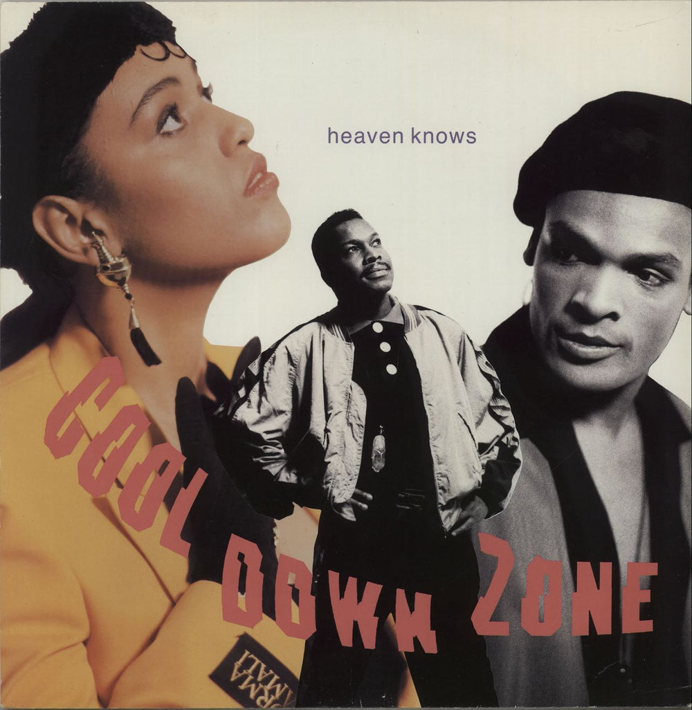 Cool Down Zone Heaven Knows UK 12" vinyl single (12 inch record / Maxi-single) TENX309