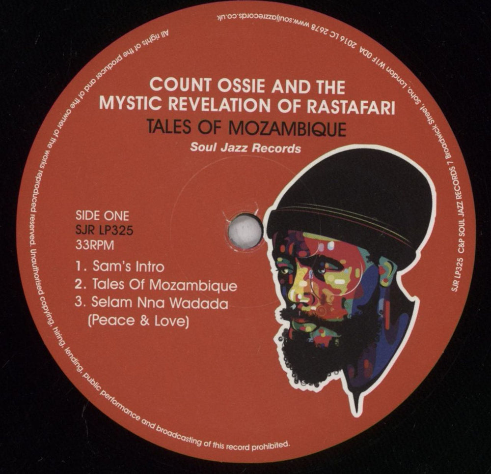 Count Ossie & The Mystic Revelation Of Rastafari Tales Of Mozambique UK vinyl LP album (LP record) IQ-LPTA844672