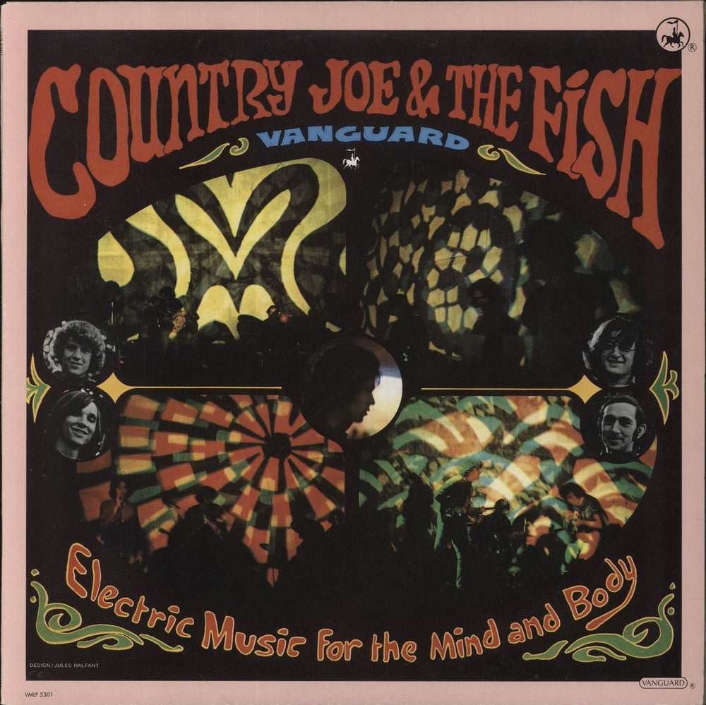 Country Joe & The Fish Electric Music For The Mind And Body UK vinyl LP album (LP record) VMLP5301