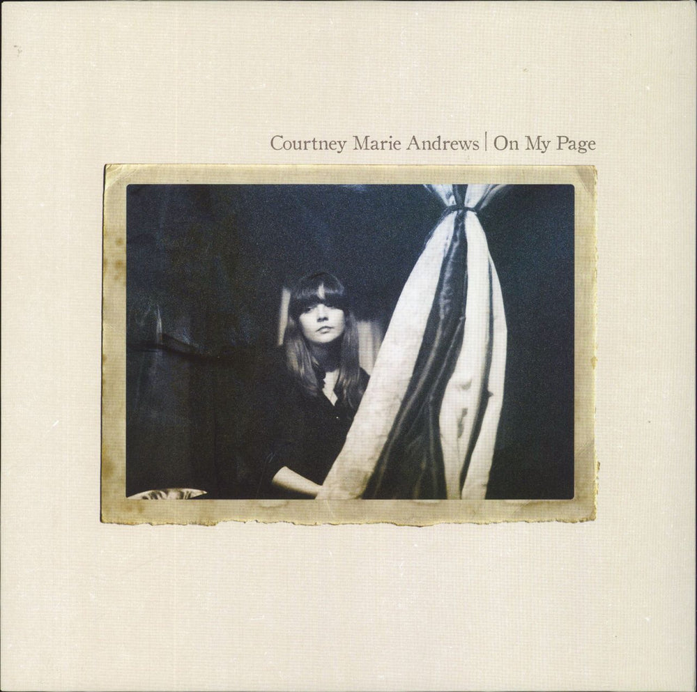 Courtney Marie Andrews On My Page UK vinyl LP album (LP record) VJLP236