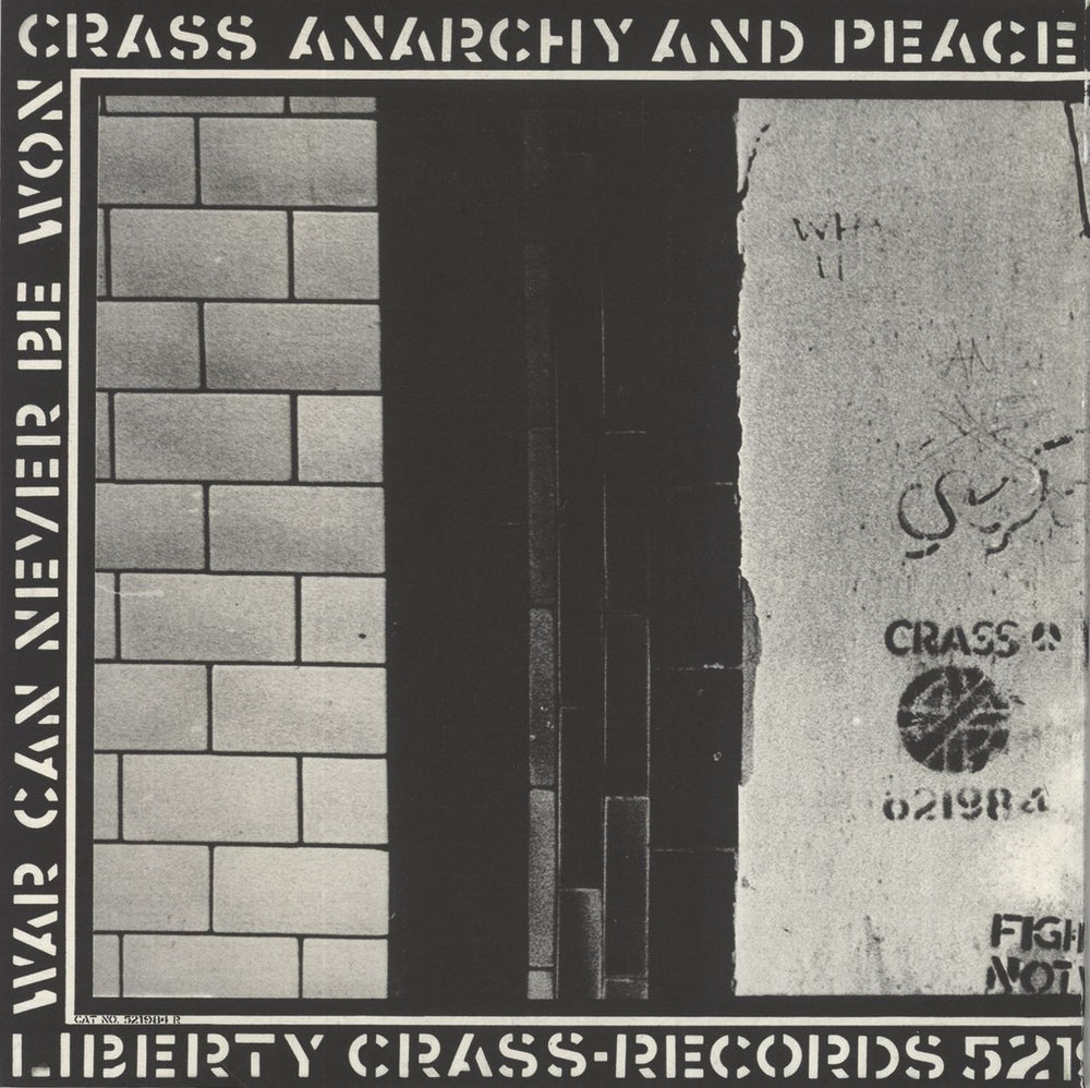 Crass Stations Of The Crass UK 2-LP vinyl record set (Double LP Album) 5016958088293