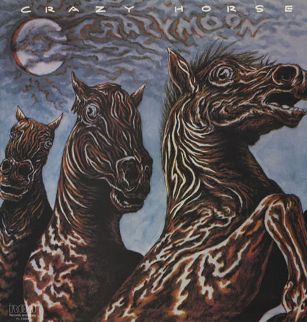 Crazy Horse Crazy Moon - EX UK vinyl LP album (LP record) PL13054