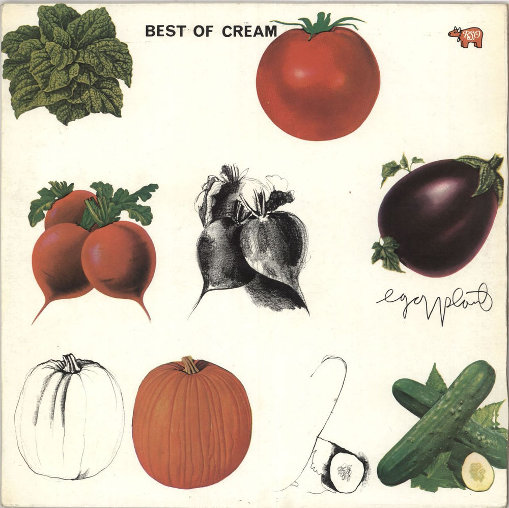 Cream Best Of Cream UK vinyl LP album (LP record) 2394131