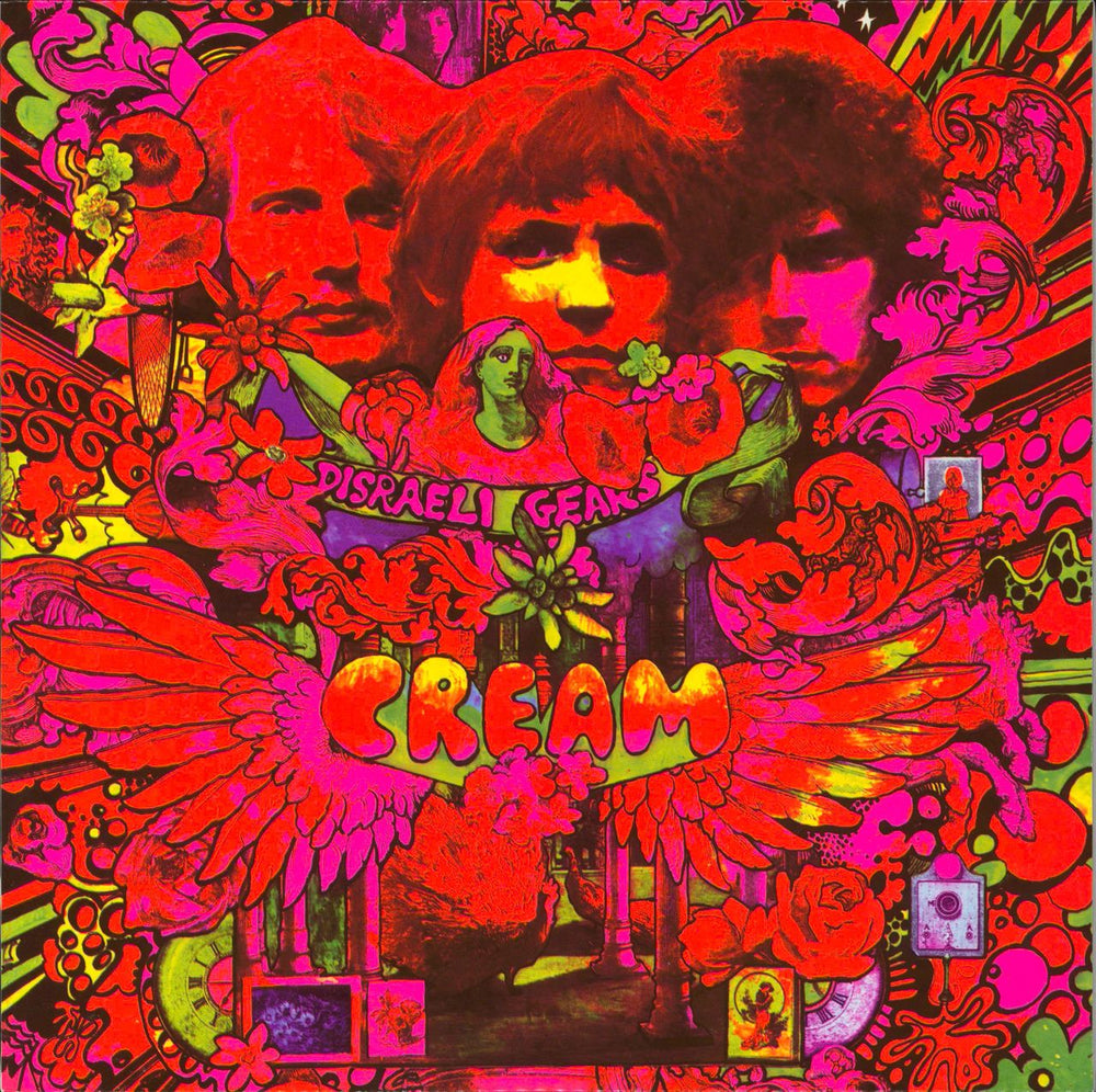 Cream Disraeli Gears - 180gm Russian vinyl LP album (LP record) LR140