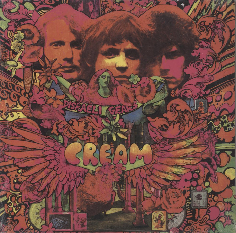 Cream Disraeli Gears - 180gm US vinyl LP album (LP record) 602517753150