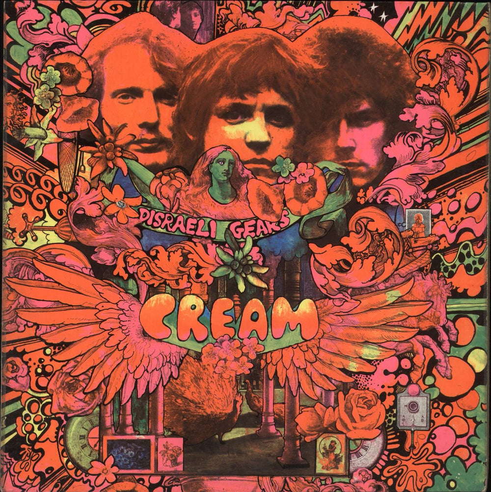 Cream Disraeli Gears - 1st - VG UK vinyl LP album (LP record) 593003