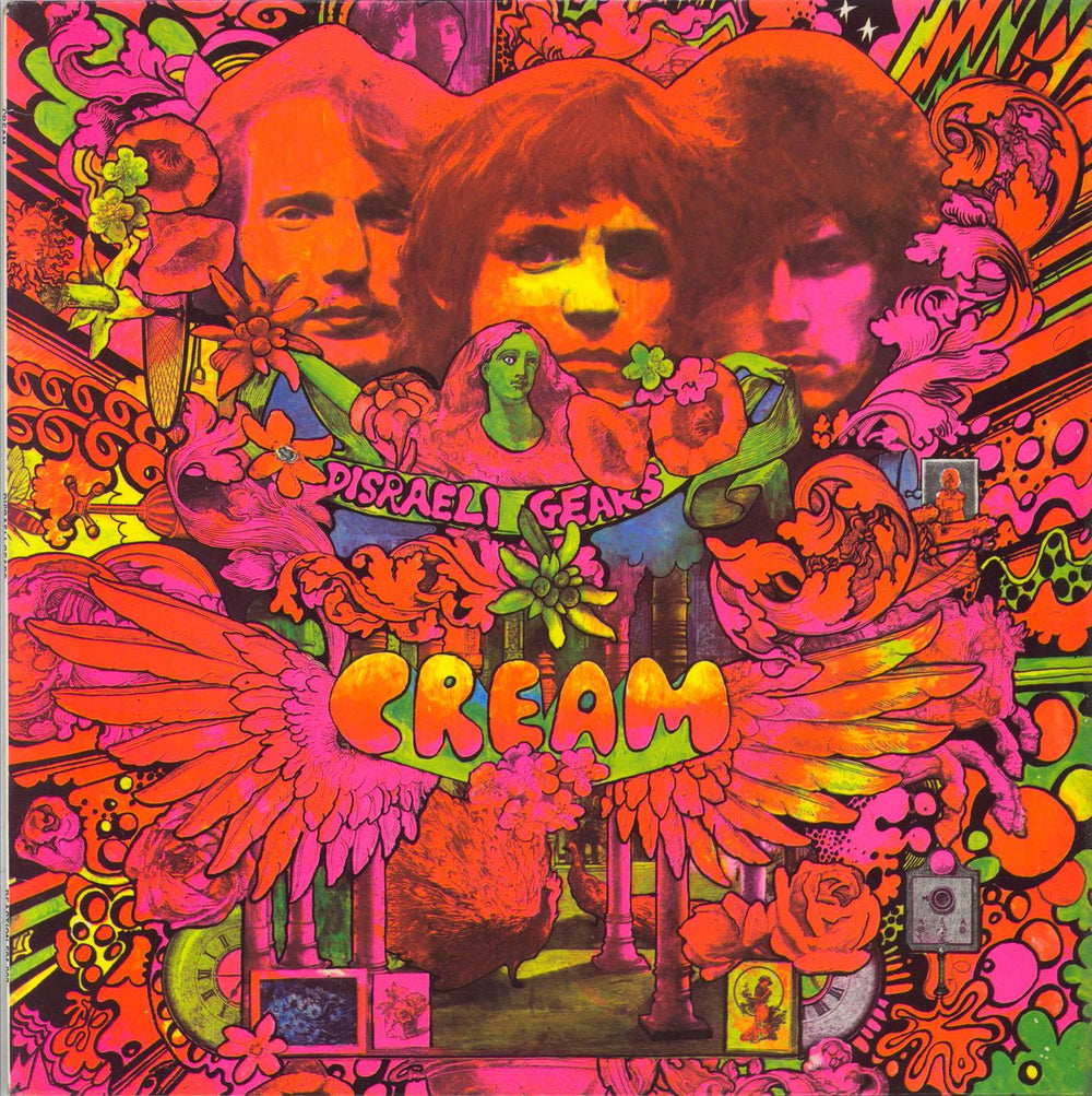 Cream Disraeli Gears - 2nd UK vinyl LP album (LP record) 594003