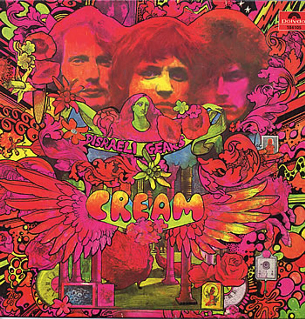 Cream Disraeli Gears German vinyl LP album (LP record) 184105