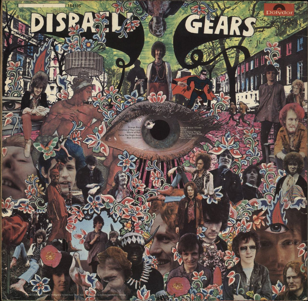 Cream Disraeli Gears German vinyl LP album (LP record)