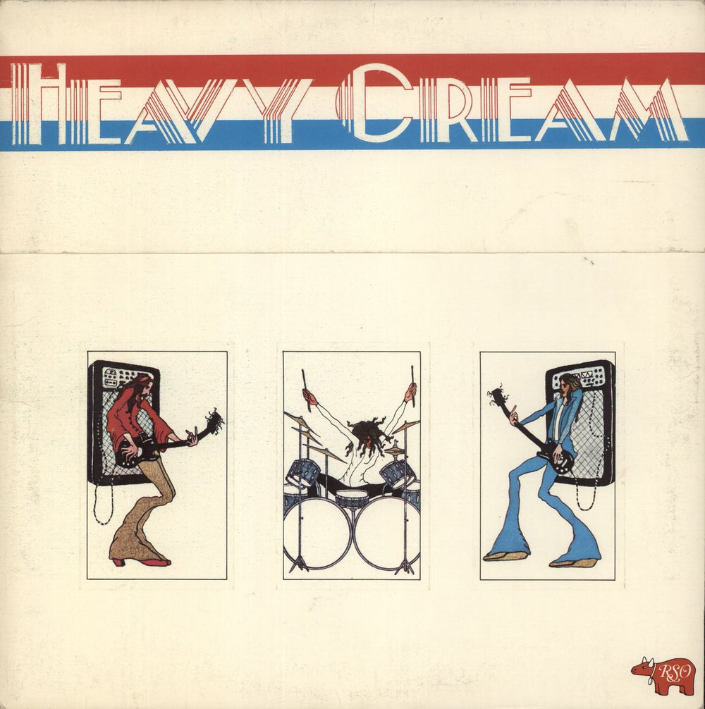 Cream Heavy Cream - 1st - Complete UK 2-LP vinyl record set (Double LP Album) 2659022