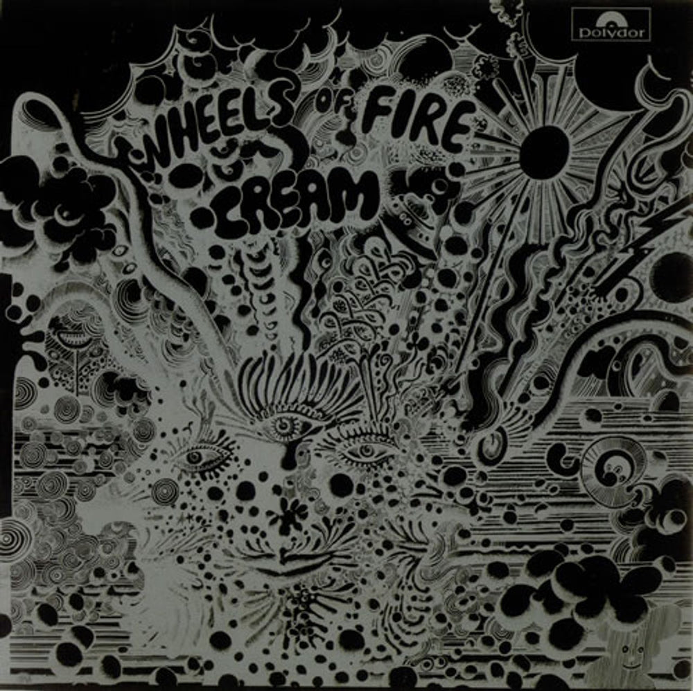 Cream Wheels Of Fire - laminated p/s UK vinyl LP album (LP record) 583040