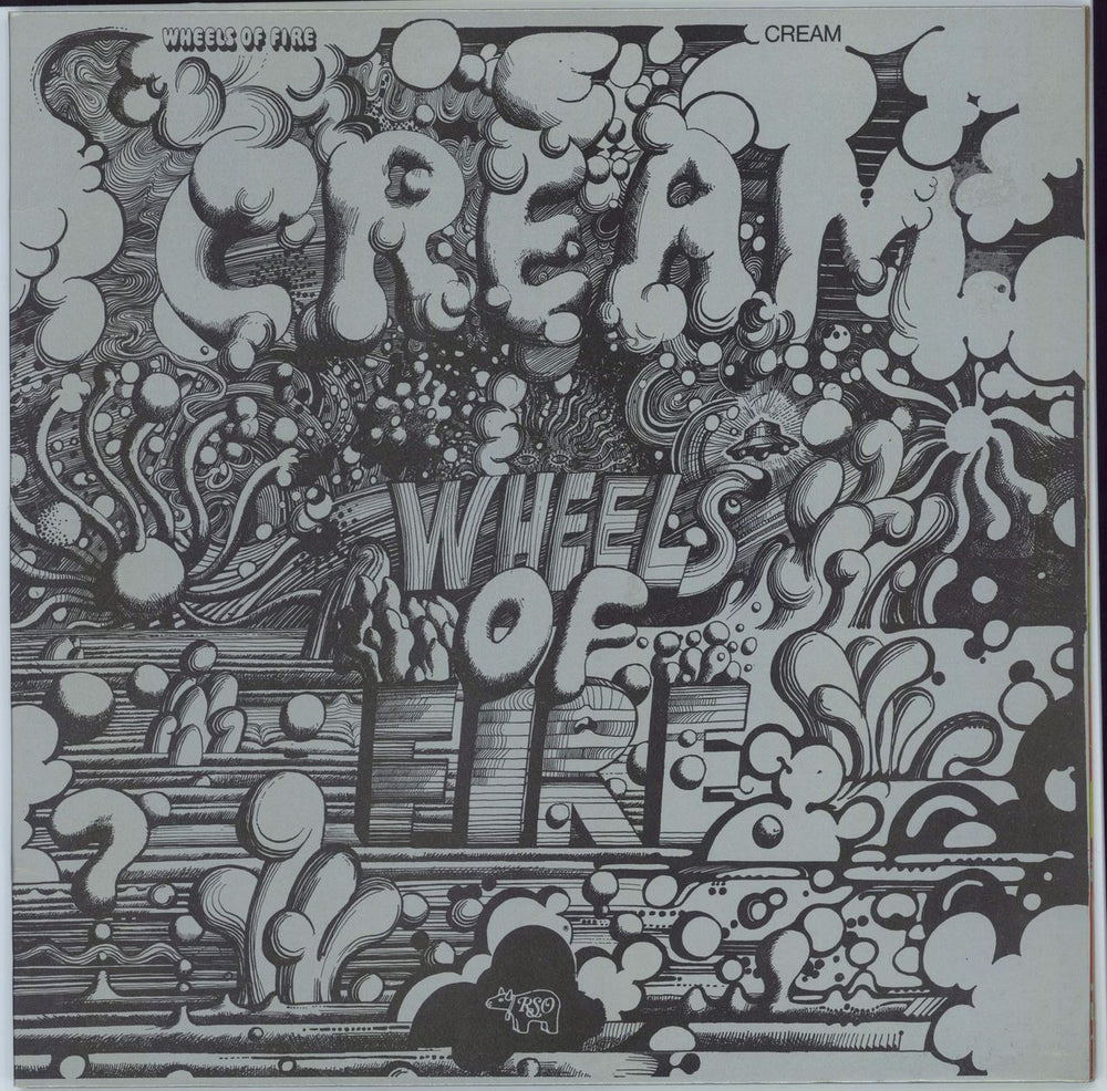 Cream Wheels Of Fire UK 2-LP vinyl record set (Double LP Album) SPDLP2