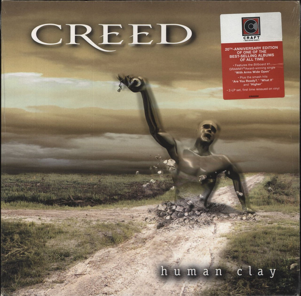 Creed Human Clay - Sealed UK 2-LP vinyl record set (Double LP Album) CR00260