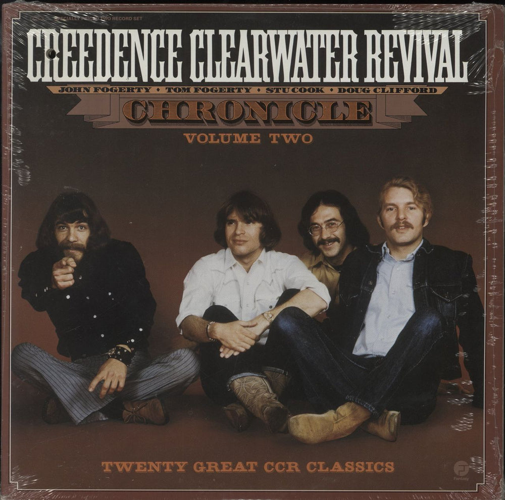 Creedence Clearwater Revival Chronicle Volume Two - Sealed Canadian 2-LP vinyl record set (Double LP Album) CCR3