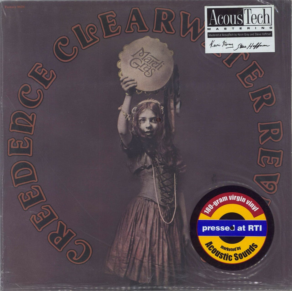 Creedence Clearwater Revival Mardi Gras - Remastered 180 Gram - Sealed & Stickered US vinyl LP album (LP record) 4518