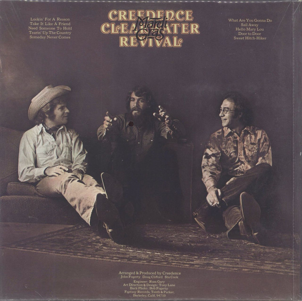 Creedence Clearwater Revival Mardi Gras - Remastered 180 Gram - Sealed & Stickered US vinyl LP album (LP record) CCLLPMA844107