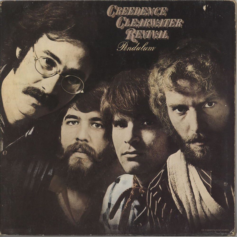 Creedence Clearwater Revival Pendulum - VG UK vinyl LP album (LP record) LBG83400