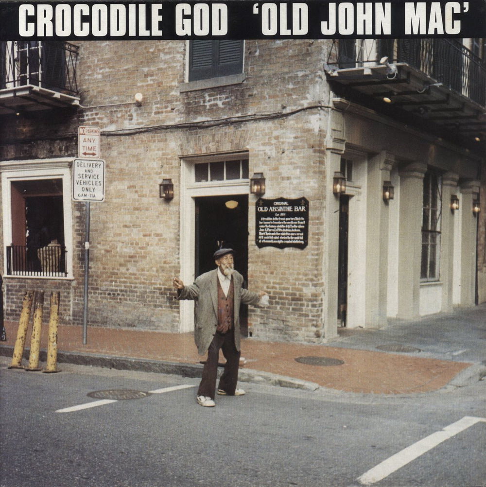 Crocodile God Old John Mac UK vinyl LP album (LP record) BIGFELLANO.02