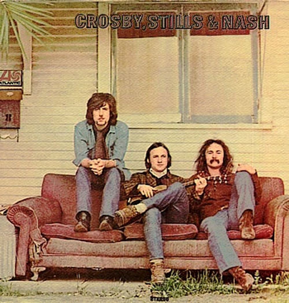 Crosby, Stills & Nash Crosby, Stills & Nash - 1st + Insert - VG UK vinyl LP album (LP record) 588189