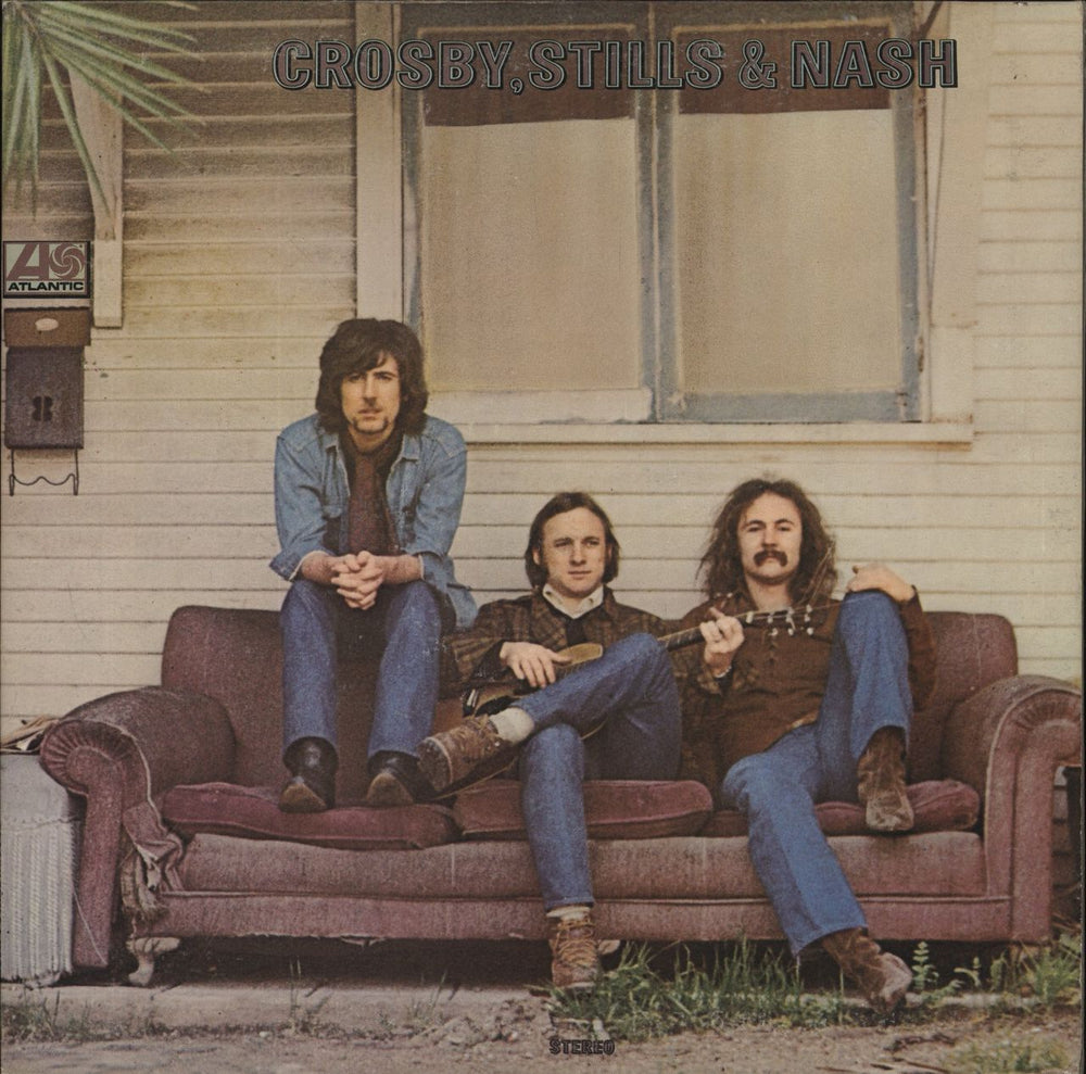 Crosby, Stills & Nash Crosby, Stills & Nash - 3rd + Lyric Insert UK vinyl LP album (LP record) K40033