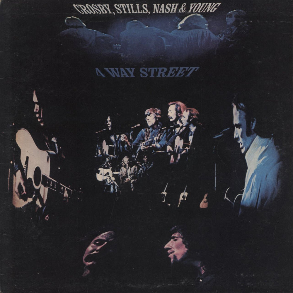 Crosby, Stills, Nash & Young 4 Way Street - 1st - VG - UK sleeve UK 2-LP vinyl record set (Double LP Album) 2657004