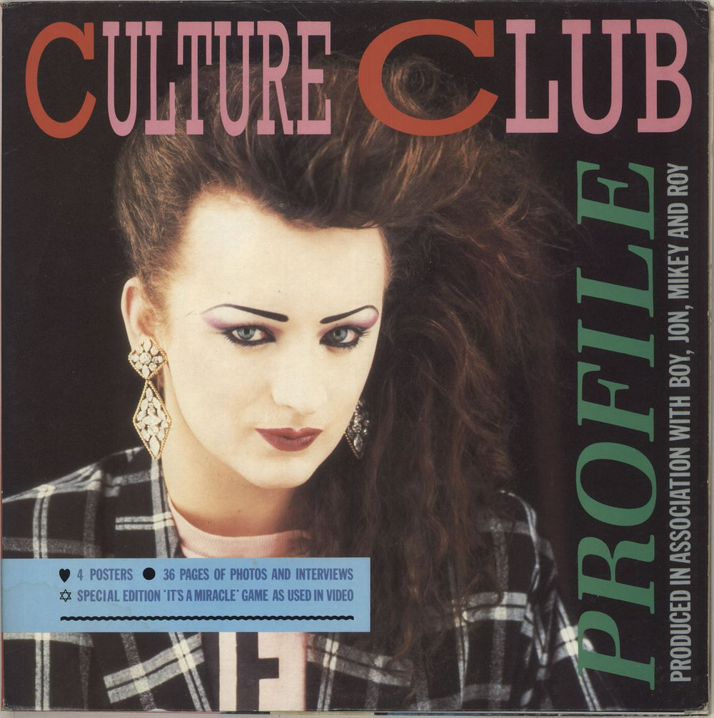 Culture Club Profile Pack UK memorabilia PROFILE PACK