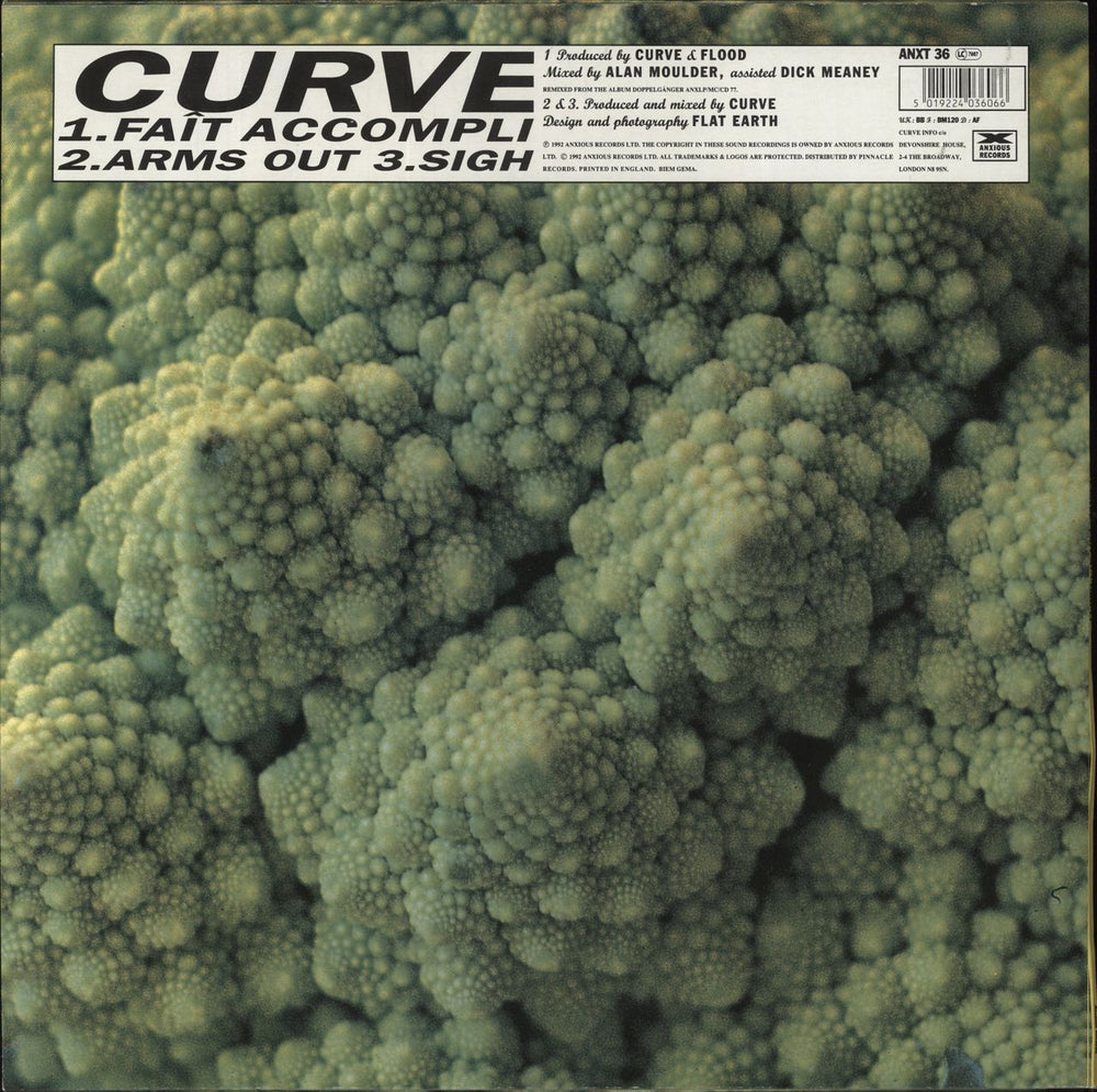 Curve Fait Accompli UK 12" vinyl single (12 inch record / Maxi-single) 5019224036066